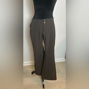 The North Face Women's Dark Brown Flare  SKI Pants